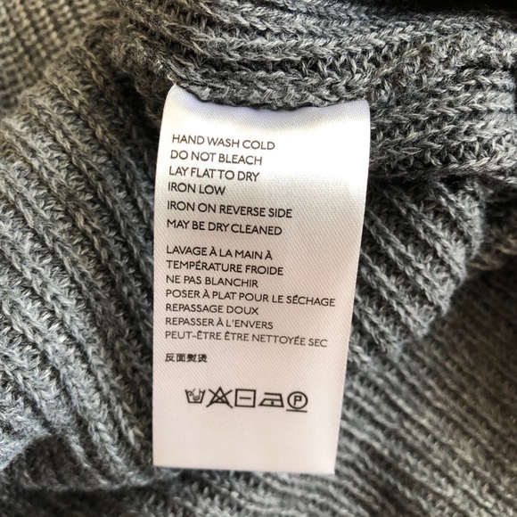 Anthropologie Ribbed Color Block Slouchy Sweater L - Picture 13 of 14